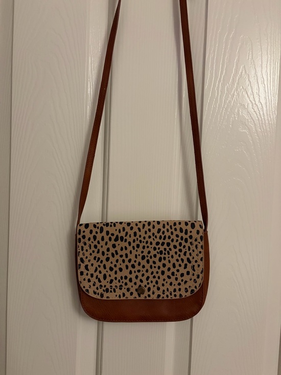 Universal Thread Accessories - Universal Thread Tan and Black Leopard Crossbody Bag